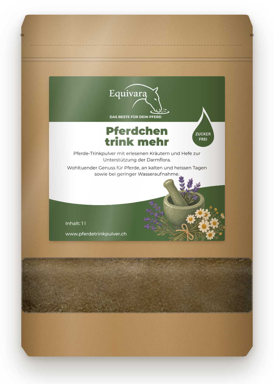 Beutel Pferdchen trink mehr, 2 Liter